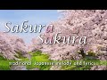 Sakura sakura traditional japanese melody and lyrics with subtitles