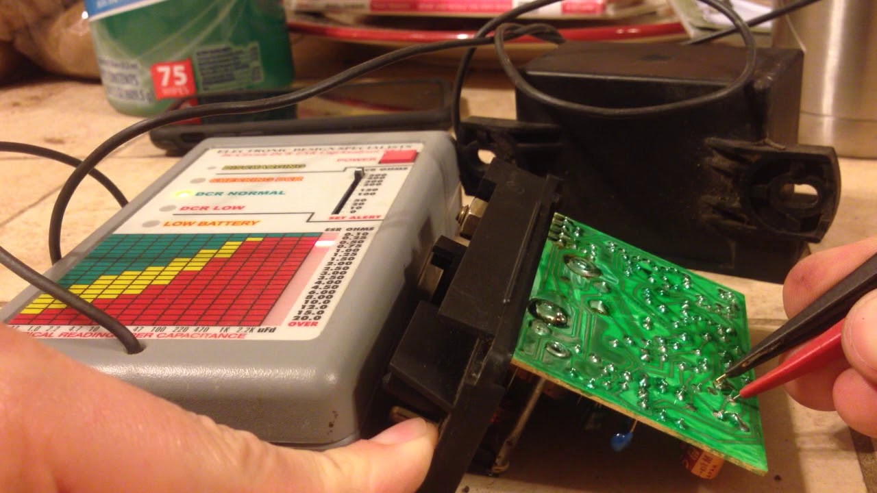 85 Mercedes 300D Testing Glow Plug Relay Capacitors - YouTube