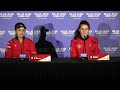 Billie Jean King Cup : Team Canada - Heidi El Tabakh and Rebecca Marino post match press conference
