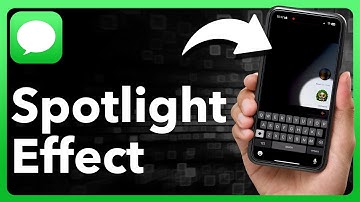 How To Send Message With Spotlight Effect On iPhone