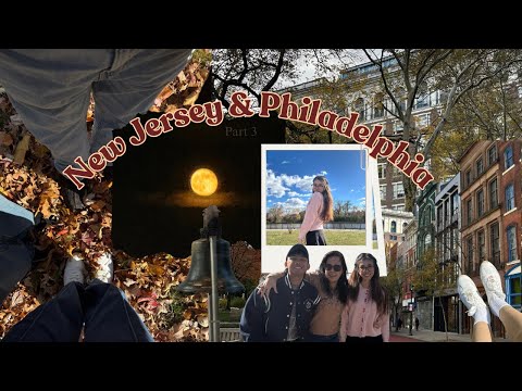 Quick trip to NJ and Philly | Travel vlog pt. 3