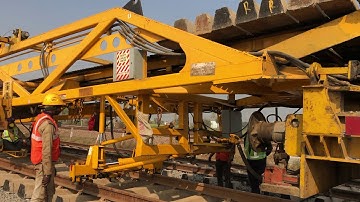 NTC Machine Track Laying at DFCCIL LOT 302 Project Khurja Dadri Section