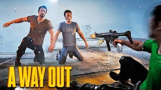 ФИНАЛ! ВСЕ СКРЫТЫЕ КОНЦОВКИ И НЕОЖИДАННЫЙ ВЫБОР - БРАТ ЗА БРАТА В A Way Out #7