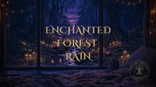 Enchanted Forest Rain - Ambient Soundscape for Sleep, Study & Calm ✨