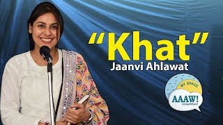 Khat By Jaanvi Ahlawat Love Poetry My Space Aaaw An Aart World