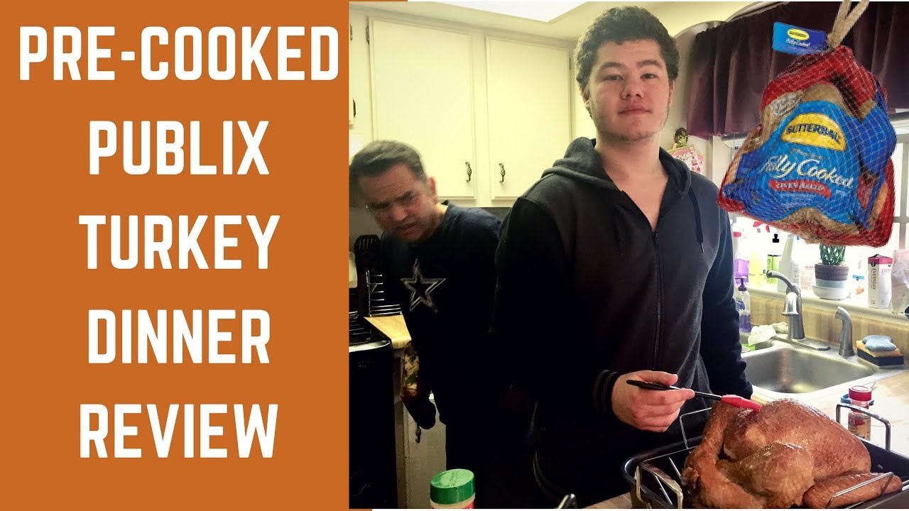 Ordered Publix Pre-Cooked Turkey Dinner! Would I Do It Again? Review and Rating - YouTube