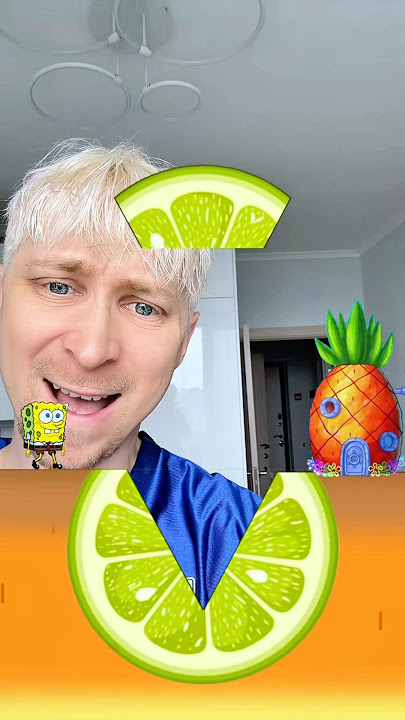 Try SpongeBob TikTok Filter😂#tiktok