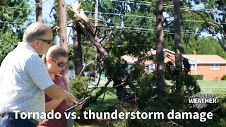 Tornado vs. thunderstorm wind damage. Understanding straight-line winds [Ep. 461]
