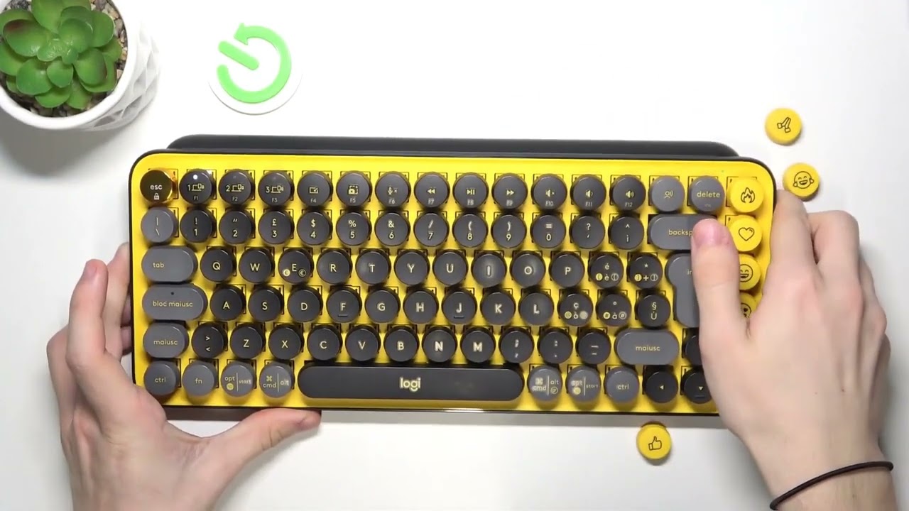 Logitech Pop Keys – Como resetar para as configurações de fábrica