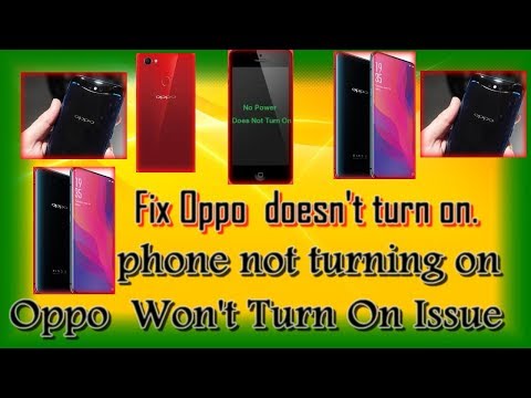 🆘Fix oppo phones issue: if your phone cannot be turned on,Won&rsquo;t Turn On