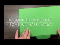 Hobonichi Unboxing 2020 plus some (un)happy mail