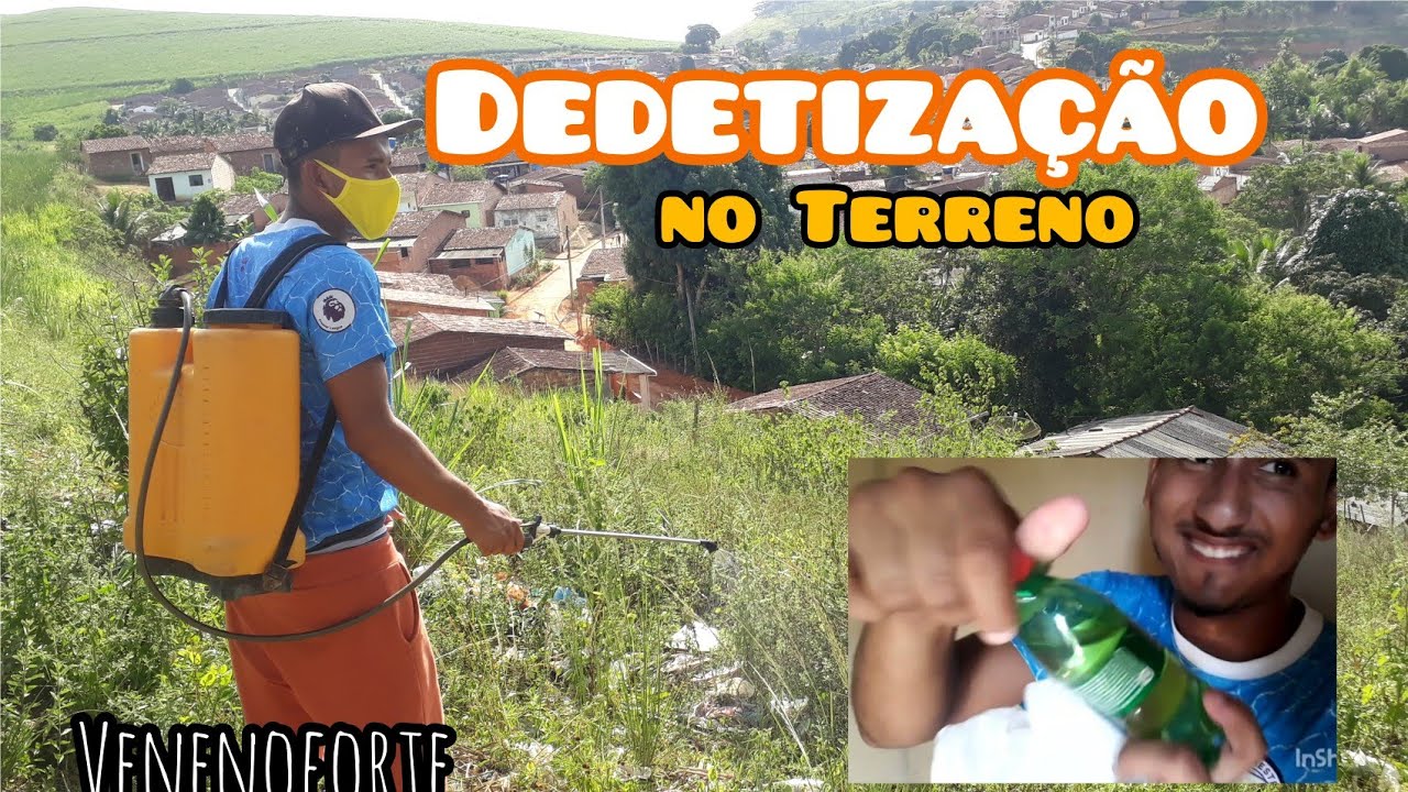 Dedetização no Terreno |Veja como Aplica Veneno forte mata todo o mato ...