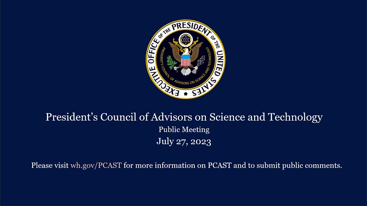 PCAST: Discussion of Products – Public Engagement with Science; National Nanotechnology Initiative