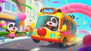 Bayi Panda | Ke Sekolah | Permen Ajaib | Cek Kesehatan | BabyBus Bahasa Indonesia ( Part 1 )