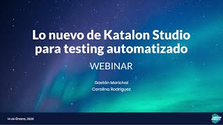 [Spanish] Katalon Studio new features for Automated Testing