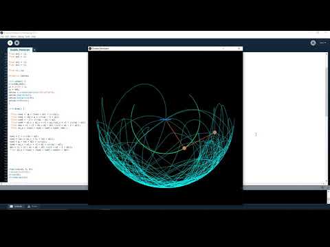 Double Pendulum Simulation