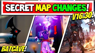 Fortnite All SECRET MAP CHANGES v16.30 | (Season 6 Storyline)
