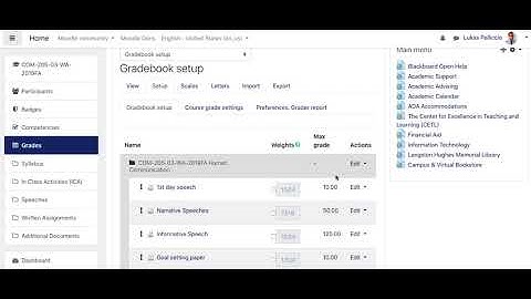 How to Naturalize Grade Total on Moodle (points not percent)