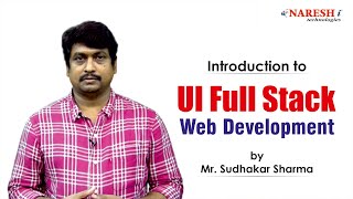 Introduction to UI Full Stack Web Development | Naresh IT screenshot 1