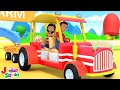 Wheels On The Tractor, Farm Vehicles &amp; Kindergarten Rhymes for Kids