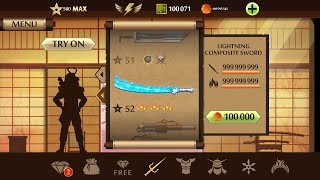 Shadow Fight 2 The Most Powerful Lightning Composite Sword