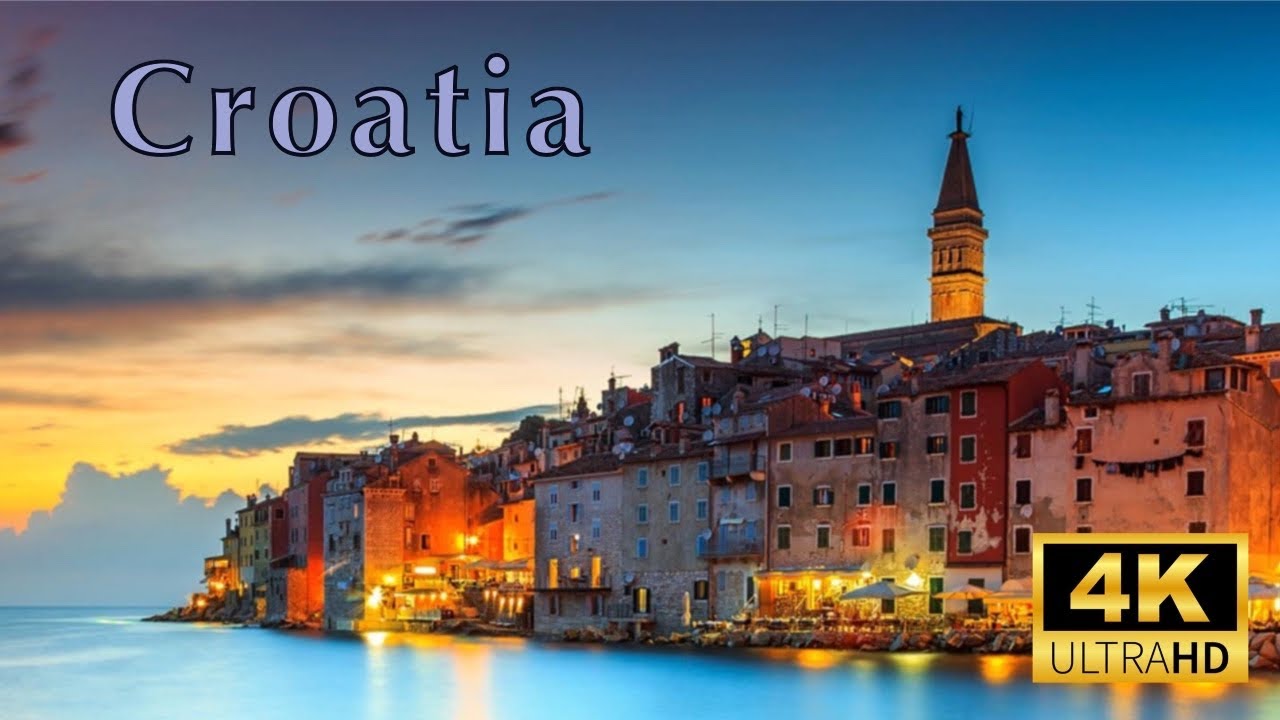 Croatia, Istria 4K flying over relaxing piano