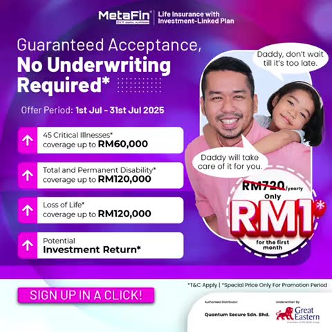 𝐓𝐨𝐩 𝐋𝐢𝐟𝐞 𝐈𝐧𝐬𝐮𝐫𝐚𝐧𝐜𝐞 𝐢𝐧 𝐌𝐚𝐥𝐚𝐲𝐬𝐢𝐚 𝐨𝐧 𝐌𝐞𝐭𝐚𝐅𝐢𝐧 𝐃𝐈𝐘 𝐃𝐢𝐠𝐢𝐭𝐚𝐥 𝐏𝐥𝐚𝐭𝐟𝐨𝐫𝐦 👨‍👩‍👧