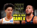 New York Knicks vs Atlanta Hawks Full Game 4 Highlights - April 25, 2026 | NBA Playoffs