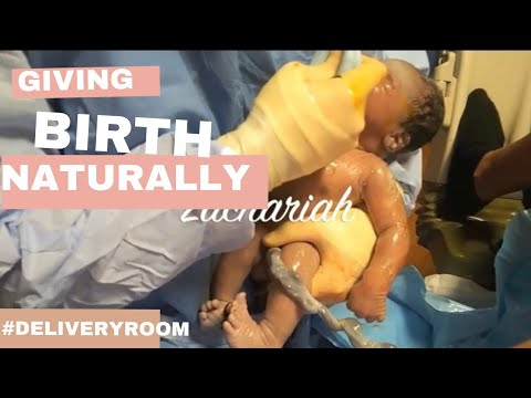 🔴Live Natural Birth Without Epidural