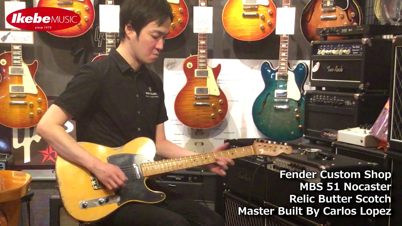 IKEBE channel】Fender Custom Shop/ ニュー・マスタービルダー 