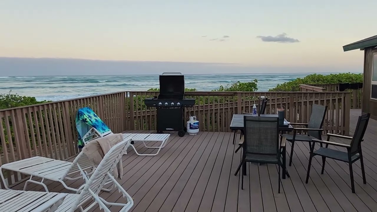 Barbers Point cottages. End of the road.