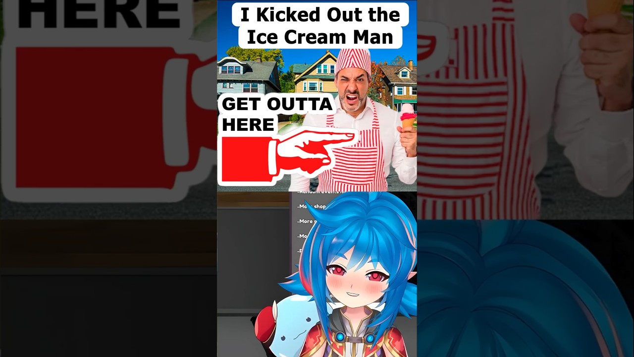 Я выгнал мороженщика 