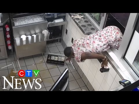 Man throws drinks at Wendy's staff, tries to grab register