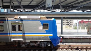 EMU700 臺鐵 2024.08.09 超亮 車門突緣金屬板止滑更新車 豐原側面觀【區間車 2164次】TR EMU700 w/ Radiant Metal Anti-Slip Door Steps