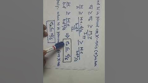 Combined direct and bending stresses- Part-2
