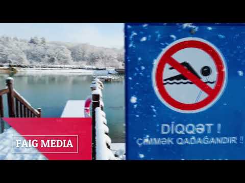 Азербайджан Губа снежная красота любовь с первого взгляда