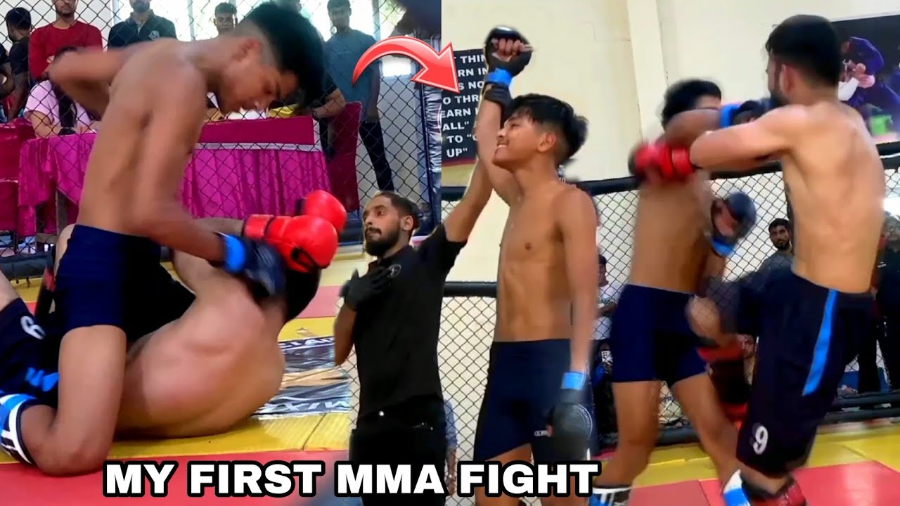 My first mma fight 3rd Delhi State mma championship 2024 🏆#youtube #mma ...