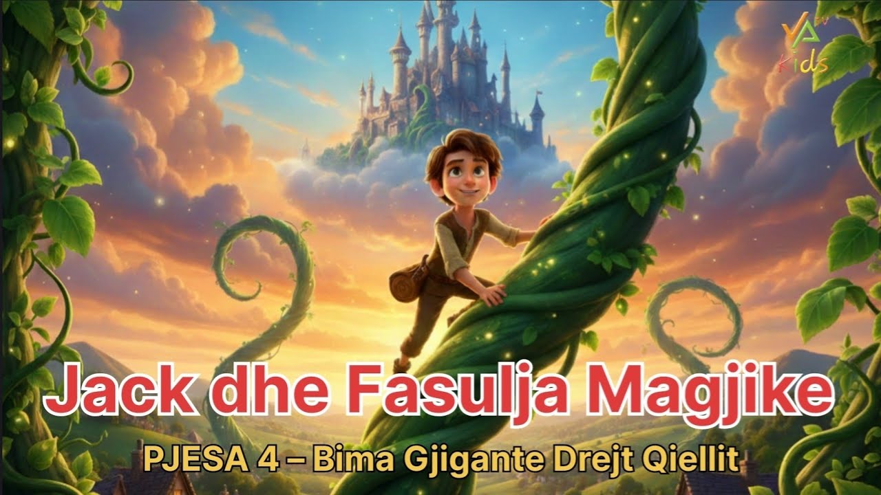 Jack dhe Fasulja Magjike - PJESA 4 Bima Gjigante Drejt Qiellit - YouTube