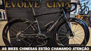 ESCOLHENDO MINHA BIKE: Evolve CIMA com Shimano 105 Di2