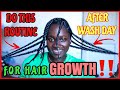 What To do With Your Hair After Wash Day?!+How I Take My Supplements For Hair Growth/Glowy Skin