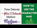 🤓CRICUT FONT HELP!! HOW TO USE THE CHARACTER MAP IN CRICUT DESIGN SPACE