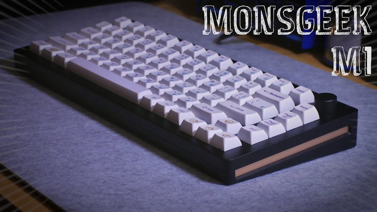 Changing The Game - Monsgeek M1 Unboxing and Build - YouTube