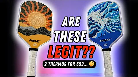 Friday Pickleball Paddle Review | 2 Thermoformed Paddles for $99
