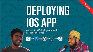 Trailer : Deploy iOS app to App Store from Scratch in Flutter using Fastlane and GitHub Action.