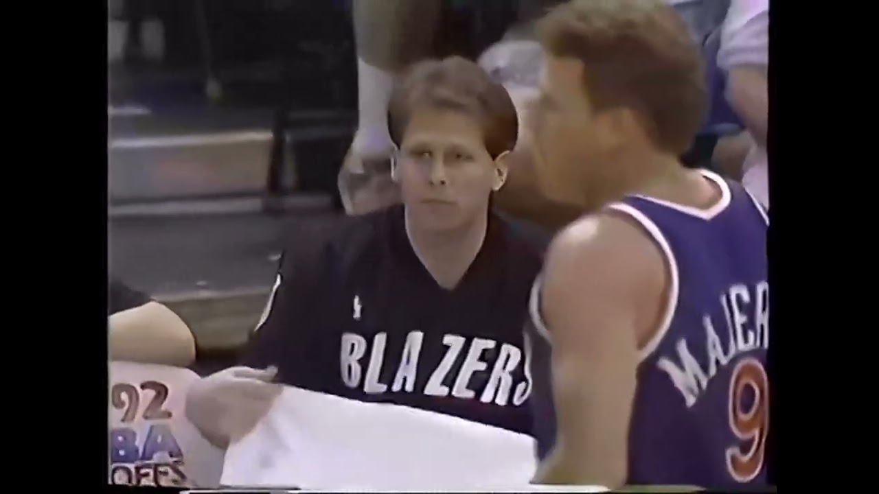 1992 Phoenix Suns at Portland Trail Blazers, Game 1