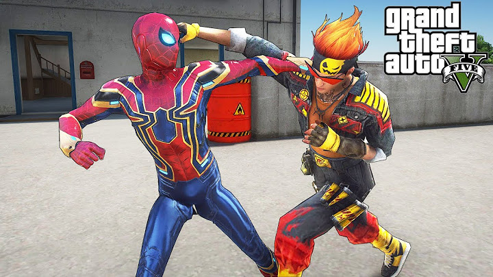 เมื่อสไปเดอร์แมนบุกโลกฟีฟาย Free Fire x GTA V Mod