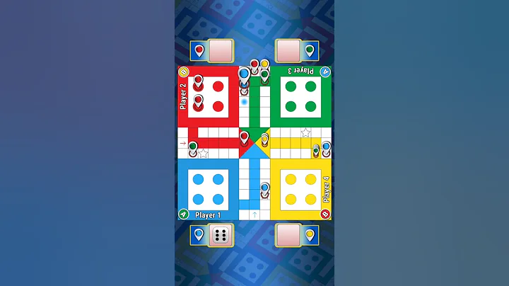 trick to play Ludo King 4 player gameplay team up mode #trending #subscribe #sorts