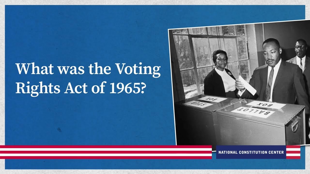 What was the Voting Rights Act of 1965?