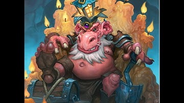 hearthstone beating  KING TOGWAGGLE the final boss warlock run