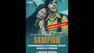 Šampión v KINE STAR Zvolen (pozvánka)  #zvolen